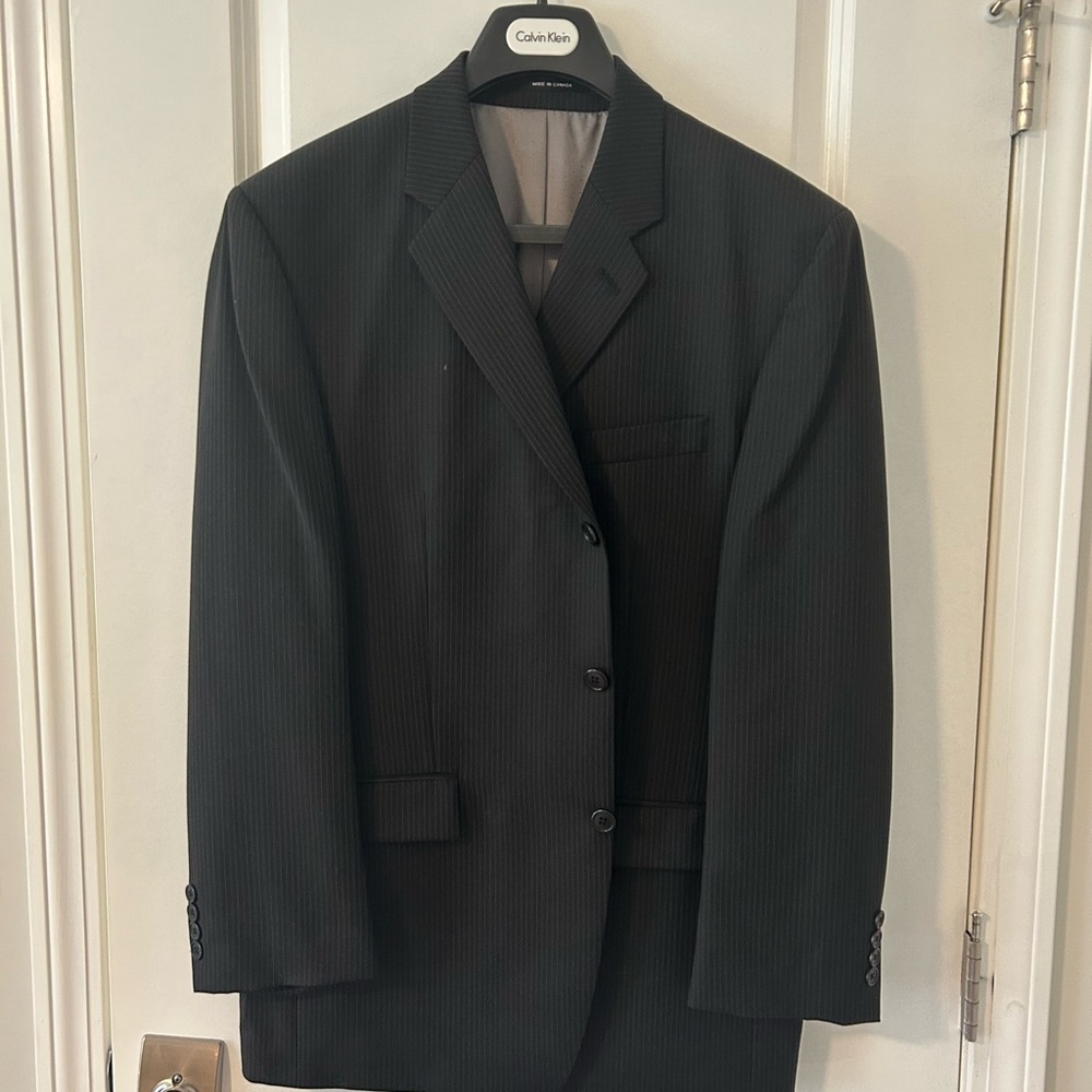 Calvin Klein Black Men's Suit